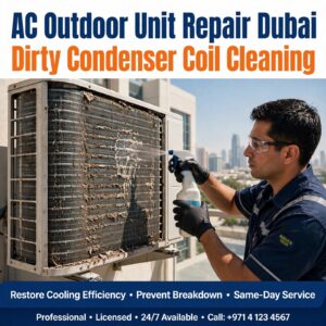 AC Outdoor Unit Repair Dubai