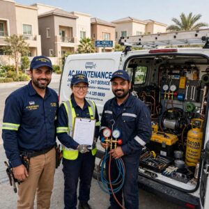 When Ac Repair Service in Dubai jvc Work