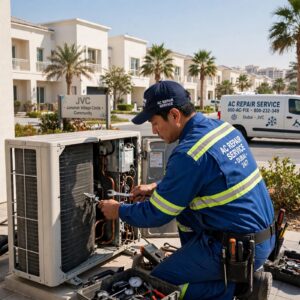 When Ac Repair Service in Dubai jvc Work