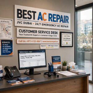 is AC Repair Service in Dubai jvc Company