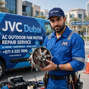 AC Fan Motor Repair JVC Dubai
