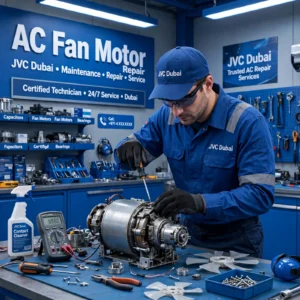AC Fan Motor Repair JVC Dubai