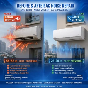 AC Making Noise in JVC Dubai