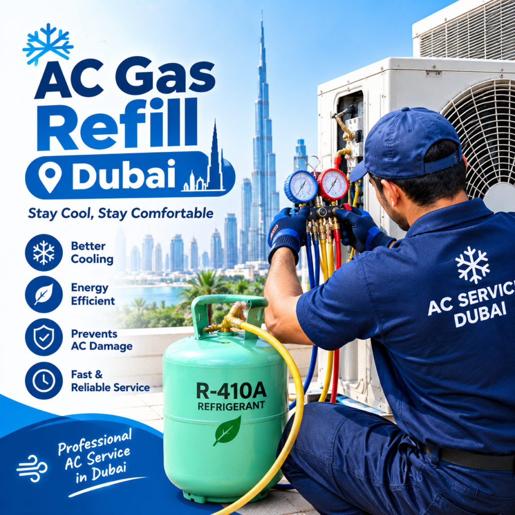 AC Gas Refill Dubai