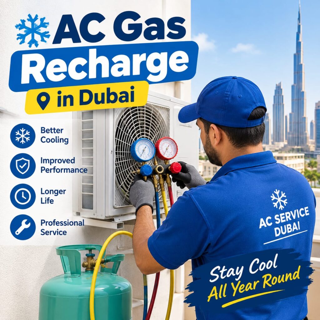 AC Gas Recharge in Dubai