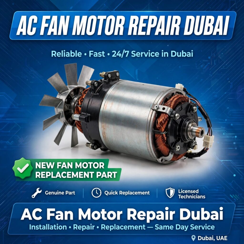 AC Fan Motor Repair Dubai